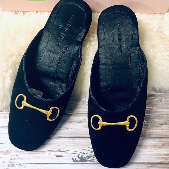 Patricia Green Milano Slippers Horsebit Mules - Picture 3 of 5